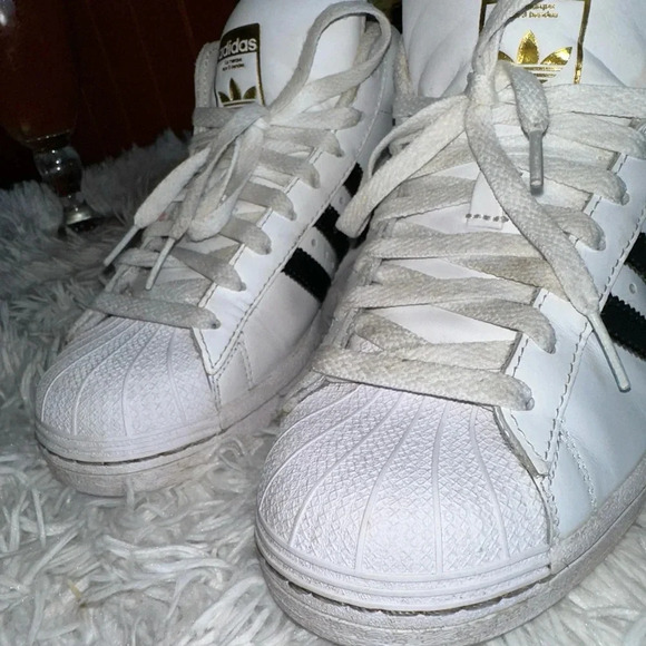 Rare Size 4.5Adidas Pro Model OG White/Black/Gold - Picture 8 of 8